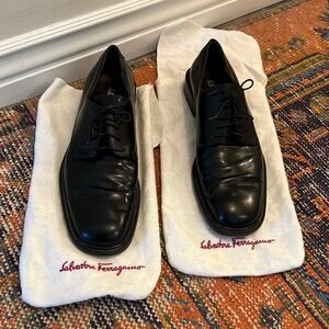 Men’s Salvatore Ferragamo Dress Shoes, Lace up size 8.5 D